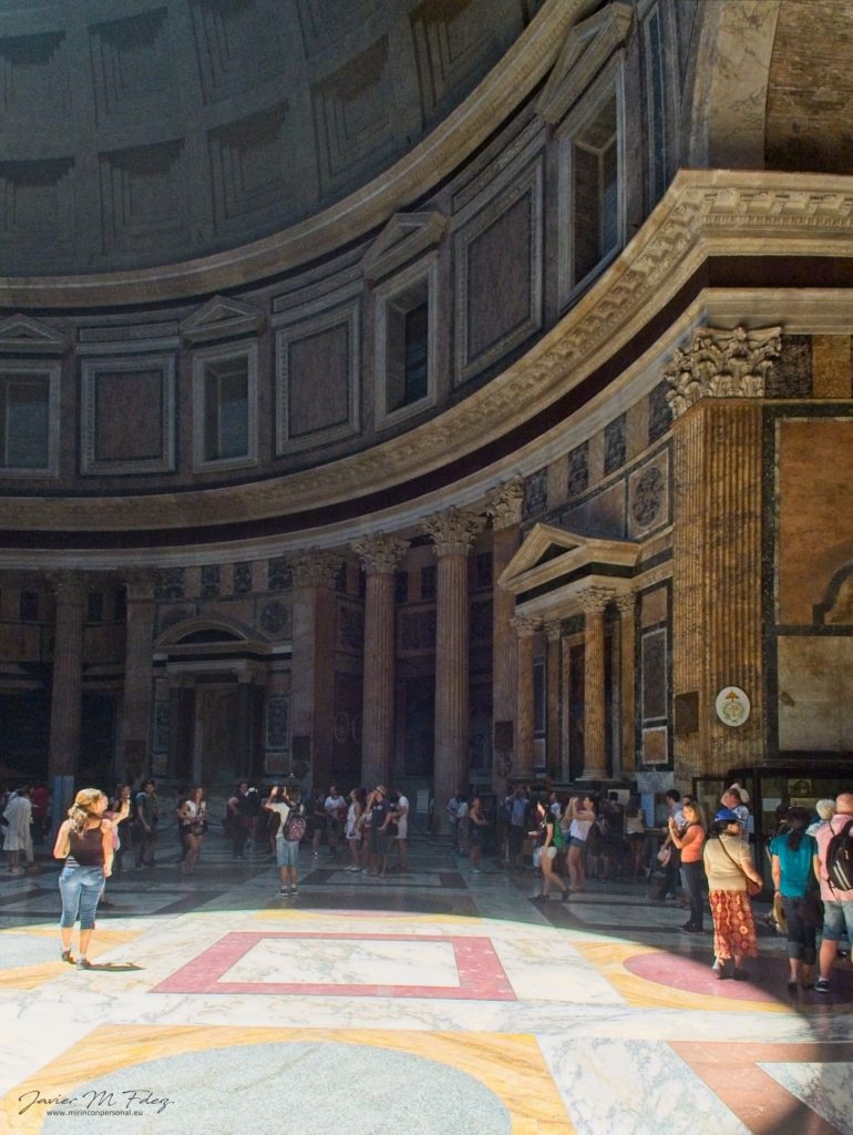 Pantheon di Agrippa, Pantheon, cela del Pantheon, Roma, Italia